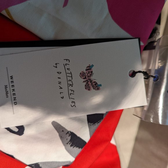 Brand New with Tags in Box - Weekend Max Mara - Flutterflies Pants - Picture 10 of 10